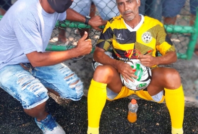 Romário presente no Projeto Transformando Vidas