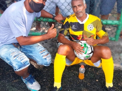 Romário presente no Projeto Transformando Vidas