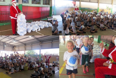 Os alunos da Escola Jean Piaget receberam uma surpresa!